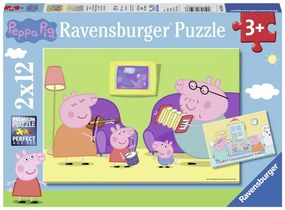 Ravensburger Prasiatko Peppa 2x12 kusov