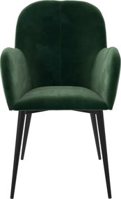 Zelené čalúnené jedálenské kreslo Fitz – Støraa