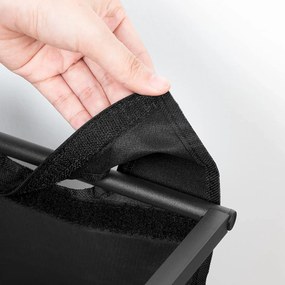 Koš na prádlo Houseland Lordo 130,5 l hnědý/černý