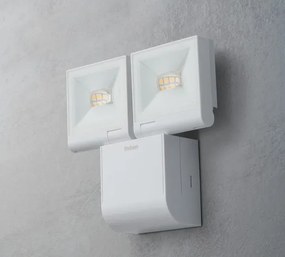 theben - LED Nástenný reflektor 2xLED/10W/230V biela IP55