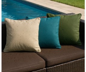 Vonkajší vankúš CALINO 45x45 cm, sivozelený