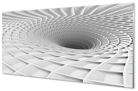 Sklenený obraz 3d geometrický násypka 100x50 cm