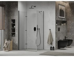 Mexen Lima sprchovací kút 120x70 cm, priehľadná, čierna, 856-120-070-70-00