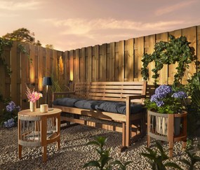 Hojdacia záhradná lavička, cca 150 cm