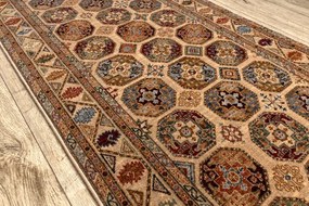 Behúň KESHAN 7874/53555 béžový / terakota