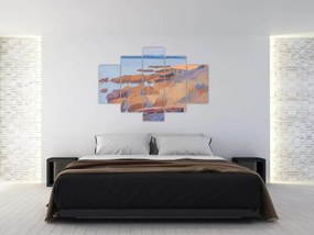 Obraz - Henri Edmond Cross, Calanque des Antibois, reprodukcia (150x105 cm)