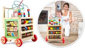 Multifunkčná drevená pomôcka na chodenie