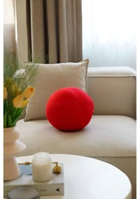 Dekoračný vankúš z materiálu buklé ø 25 cm Top – Mioli Decor