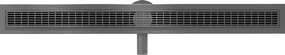 Mexen Flat 360° M33 sprchový žľab 100 cm, brúsený grafit, 1E33100-40