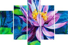 Obraz lekna na vode (150x105 cm)