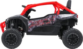 Elektrické autíčko Kawasaki TERYX KRX1000 červené