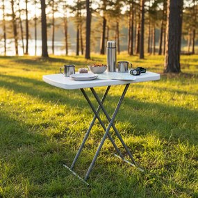 CH Turistický skladací stôl - nastaviteľná výška