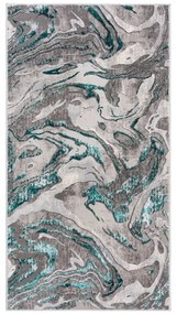 Sivo-tyrkysový koberec 160x230 cm Marbled – Flair Rugs