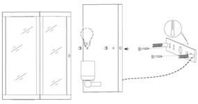 Eglo 49394 - Nástenné svietidlo CHARTERHOUSE 1xE27/60W/230V