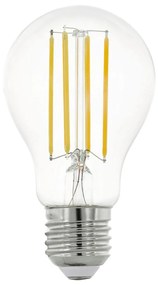 EGLO LED žiarovka A60, E27, 8 W, teplá biela, (číra)