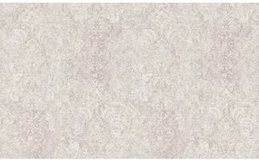 Vliesová tapeta vintage ružovo-biela 10,05x0,53 m