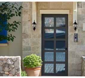 Vonkajšie nástenné svietidlo 1xE27/60W/230V IP44 čierna