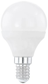 EGLO LED žiarovka P45, E14, 4 W, teplá biela