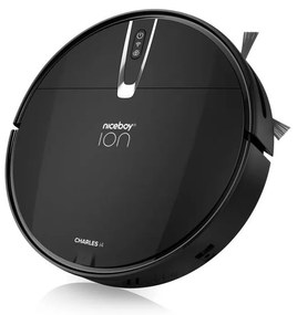 Niceboy ION Charles i4 - Inteligentný robotický vysávač 2v1 4400 mAh Wi-Fi čierna + DO
