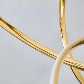 Toolight Toolight, LED závesné svietidlo G082-3CPR, zlatá, OSW-09741