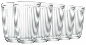 Bormioli Rocco 6-dielna sada pohárov long drink Line, 390 ml