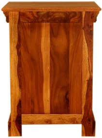 furniture-nabytek.cz - Rustikálny nočný stolík z masívu palisander 45x60x40