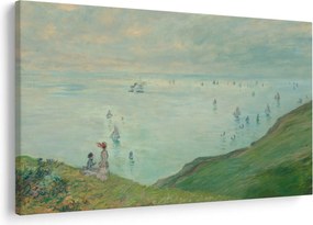 Obraz - Henri Fantin-Latour, Cliffs at Pourville, reprodukcia (90x60 cm)