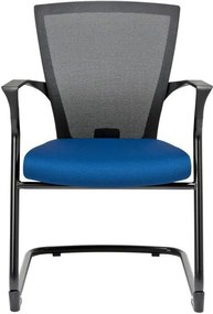 bestuhl -  bestuhl Konferenčná rokovacia stolička MERENS MEETING modrá