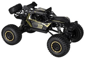 KIK RC Rock Crawler auto na diaľkové ovládanie 1:8, 4x4, čierne