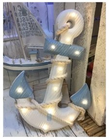 Dekoračná kotva s LED 33 cm