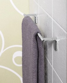 Aqualine Aqualine, ZERO držiak uterákov 330x55mm, chróm, ZE320