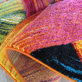 DY Farebný abstraktný koberec Picasso 11 Rozmer: 100x150 cm