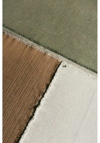 Krémový ručne tkaný bavlnený koberec 140x200 cm Handloom – Lorena Canals