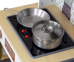 Detská drevená kuchynka Milly Mally Bjorn rúžová