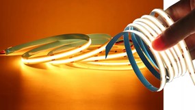 ecoPLANET Homogénny Neon COB LED pásik 12V 50m teplý