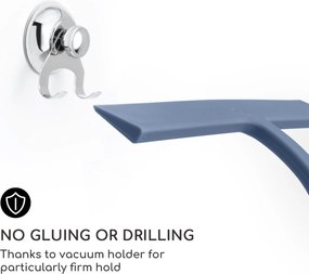 Gütewerk by blumfeldt Blaze Stierka na sprchový kút 28 cm Silikónový kryt Jadro z nehrdzavejúcej ocele Moderný dizajn