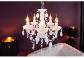 Luster 7227 5-Ramien biely  - Komfort-nábytok