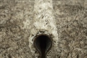 Koberec Shaggy Puffy P591 hnedý