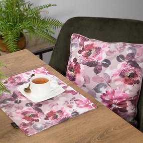 SADA 4 KS PRESTIERANIE NA STÔL VELVET 1 30X40 CM VZOROVANÁ