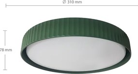 Brilagi - LED stropné svietidlo LUCIA LED/24W/230V priemer 31 cm zelené