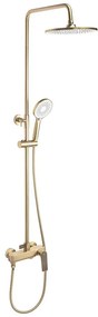 Sprchová súprava Rea Avalon zlatá brúsená