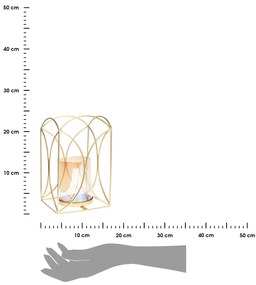 LAMPÁŠ LILA 24X15 CM ZLATÁ