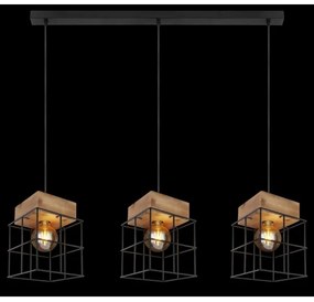 Globo 15530-3H - Luster na lanku MERRIL 3xE27/60W/230V