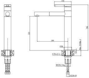 BATERIE ZINA steel + chrom - 04 F