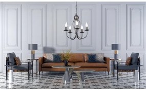 Luster na reťazi ARTHUR 5xE14/40W/230V