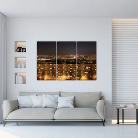 Nočné mesto - obraz