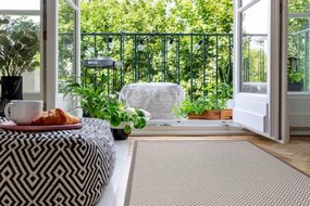 Koberec SIZAL BORDERO 2901 krém / taupe