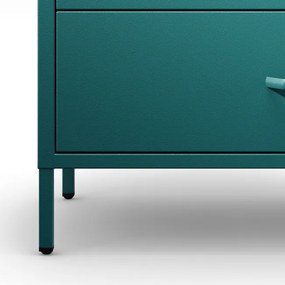 Komoda CARLA, 800 x 1015 x 400 mm, Modern: morská farba