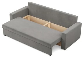 Trojmiestna rozkladacia sedačka NEO Kronos svetlosivá