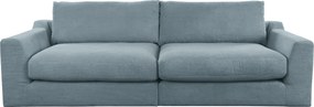 XXXLutz VEĽKÁ POHOVKA, textil, modrosivá Sit & More - Sedačky - 000144003404